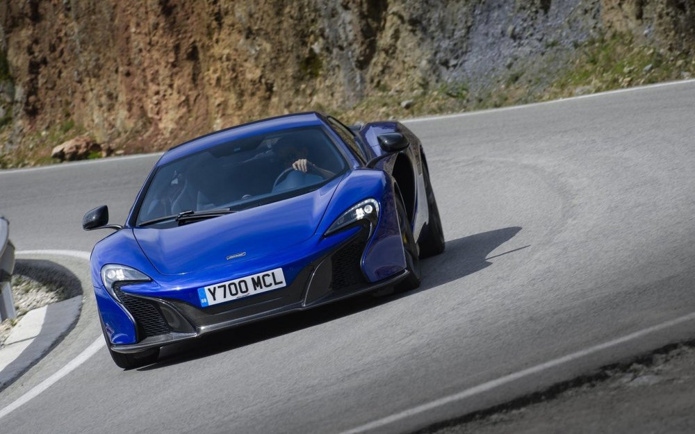 MCLAREN 650s Blue