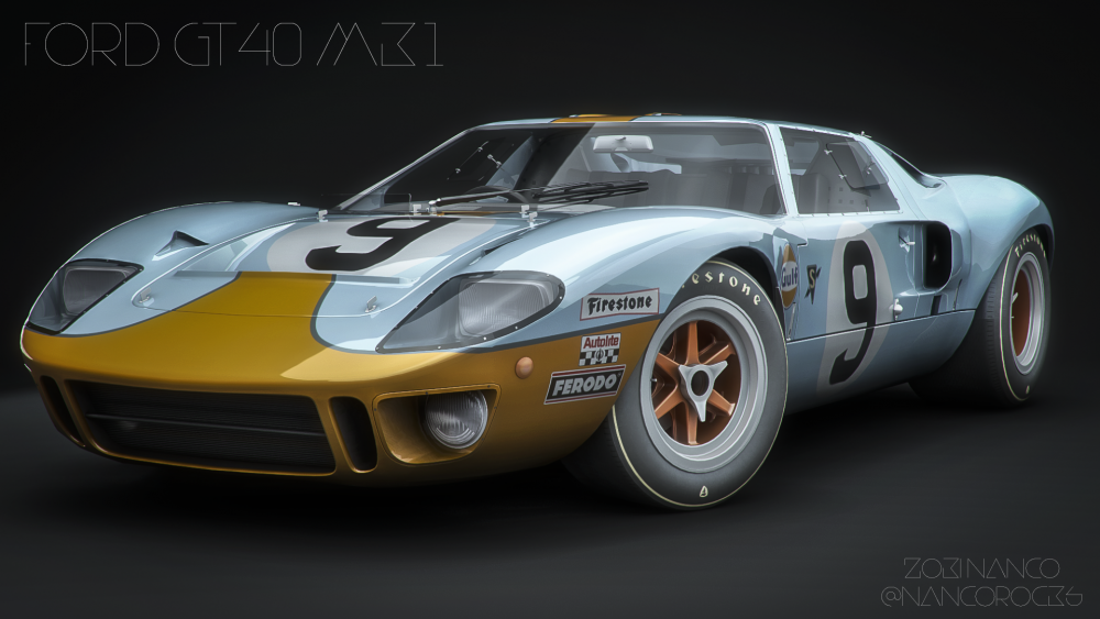 Ford gt40 mk1 Leman