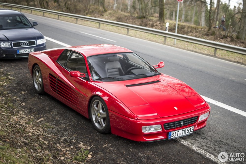 Ferrari 512 tr Golden boy