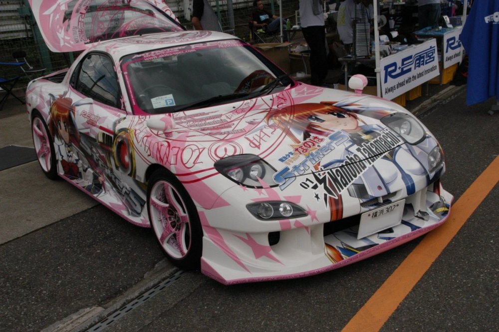 Itasha rx7 Mazda RX-7