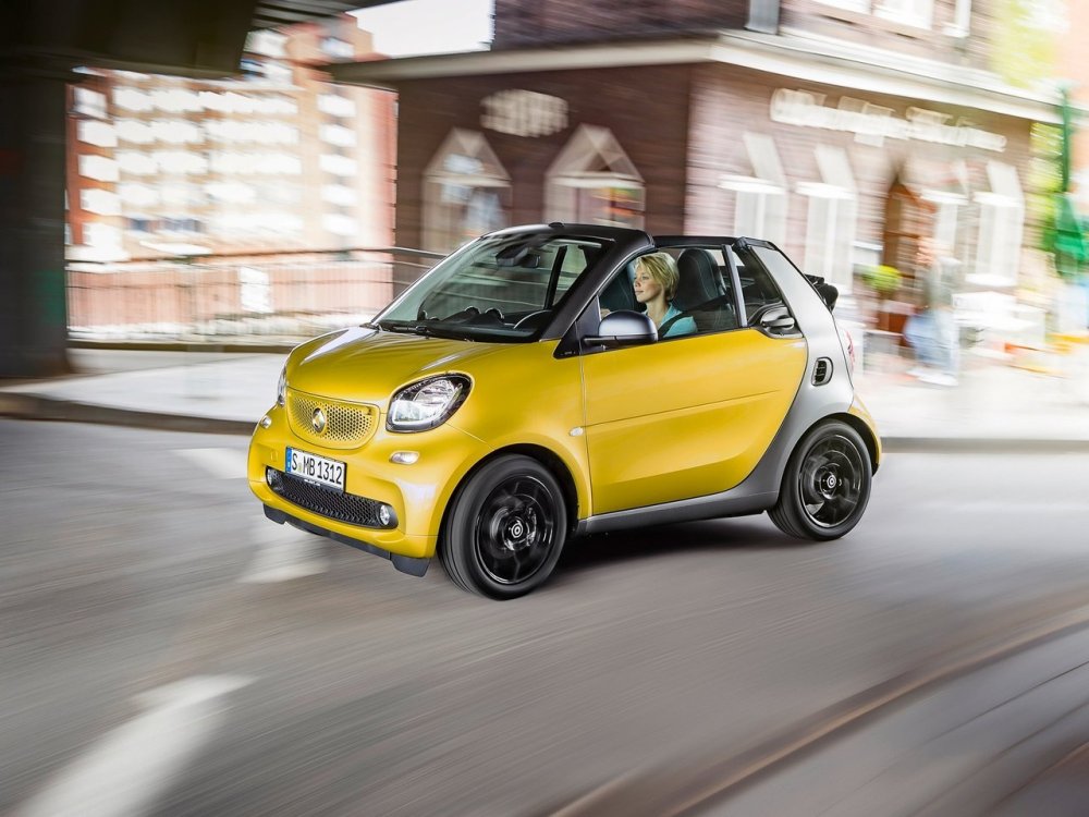 Smart Fortwo Brabus оранжевый