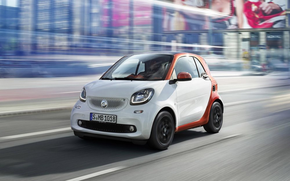 Smart Fortwo Brabus оранжевый