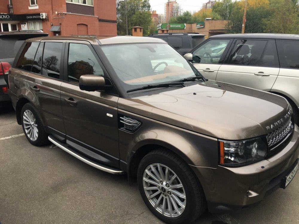 Range Rover Sport 2008 коричневый