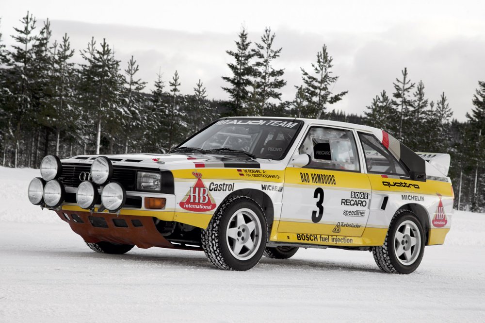 Audi quattro s1 Rally