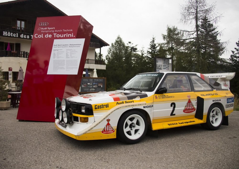 Audi quattro s1 Rally 1986