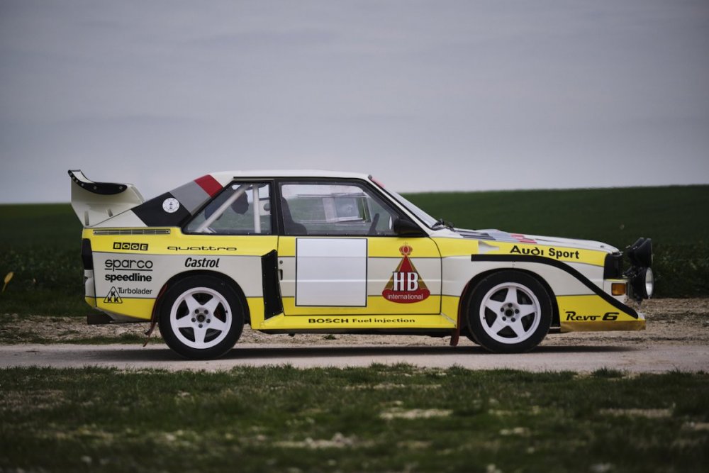 Audi Sport quattro s1 двигатель