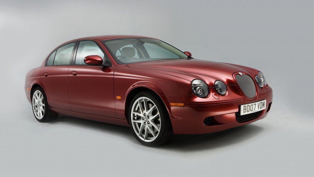 Jaguar s-Type двухцветный