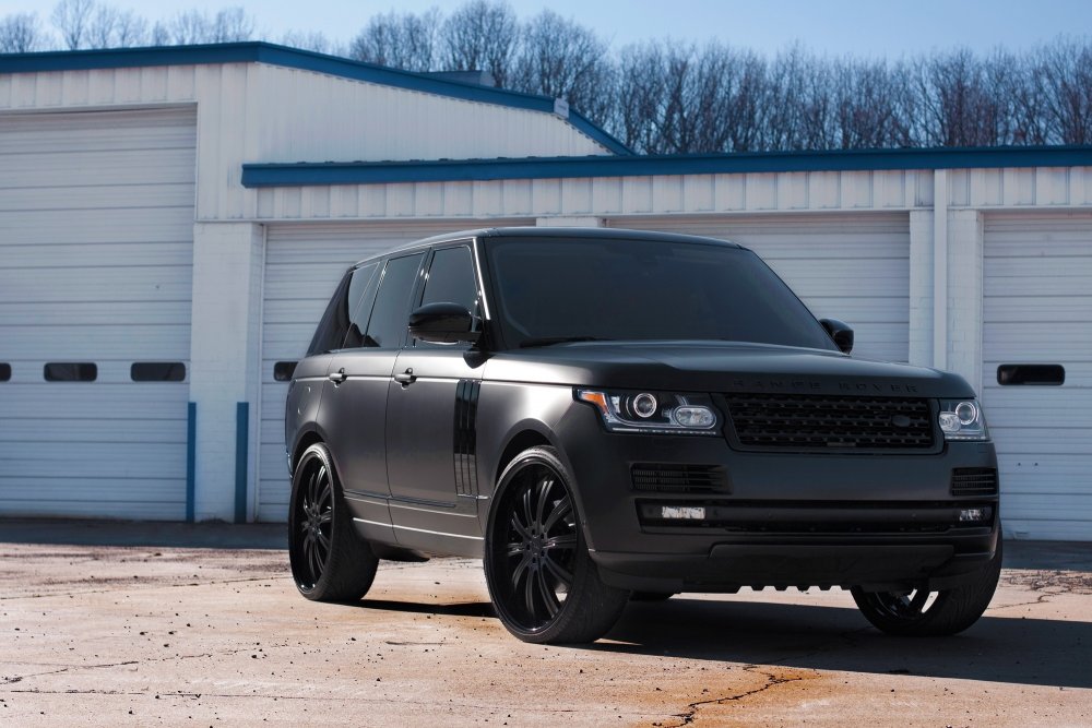 Land Rover range Rover Sport черный