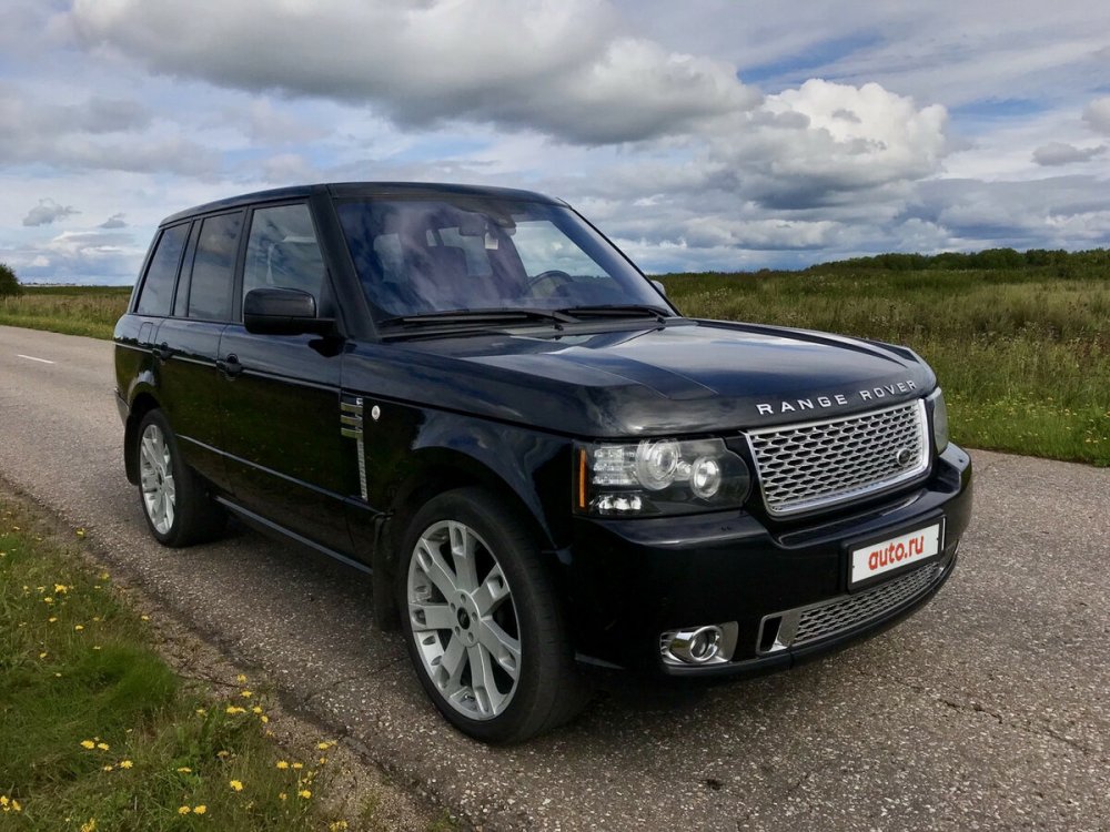 Land Rover range Rover 2010 Black