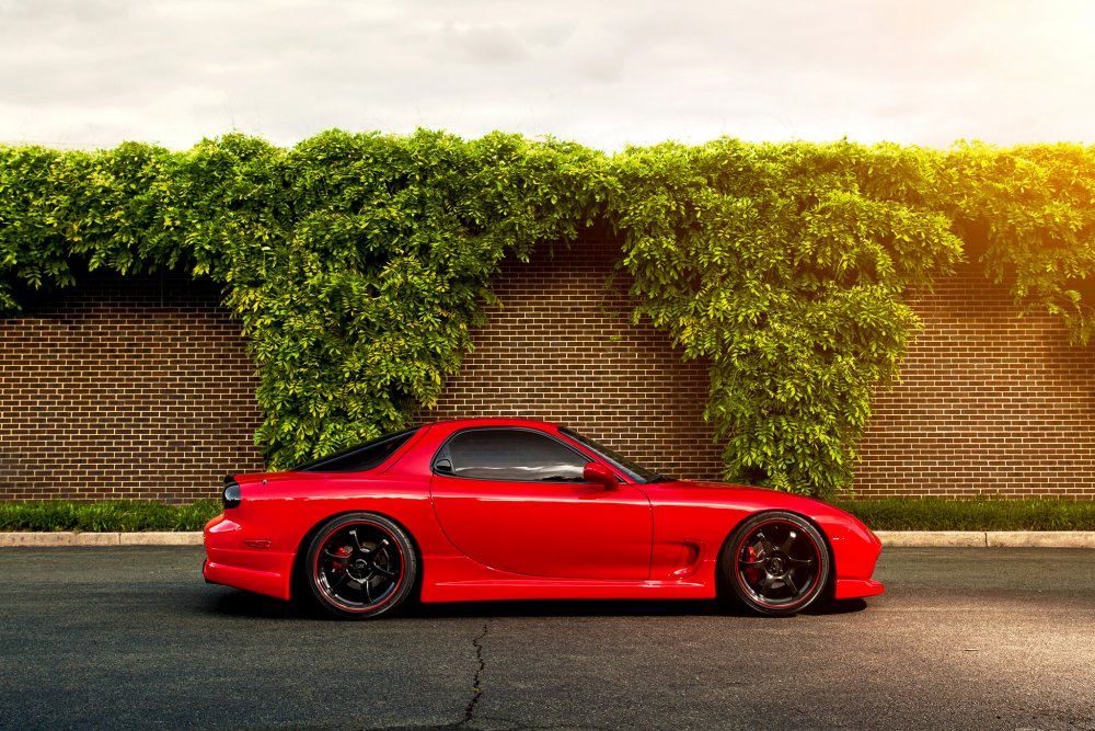 Mazda rx7 Red