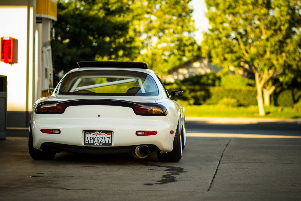 Mazda rx7 White