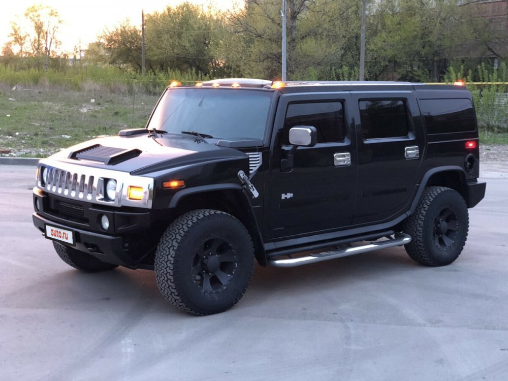 Hummer h2 черный