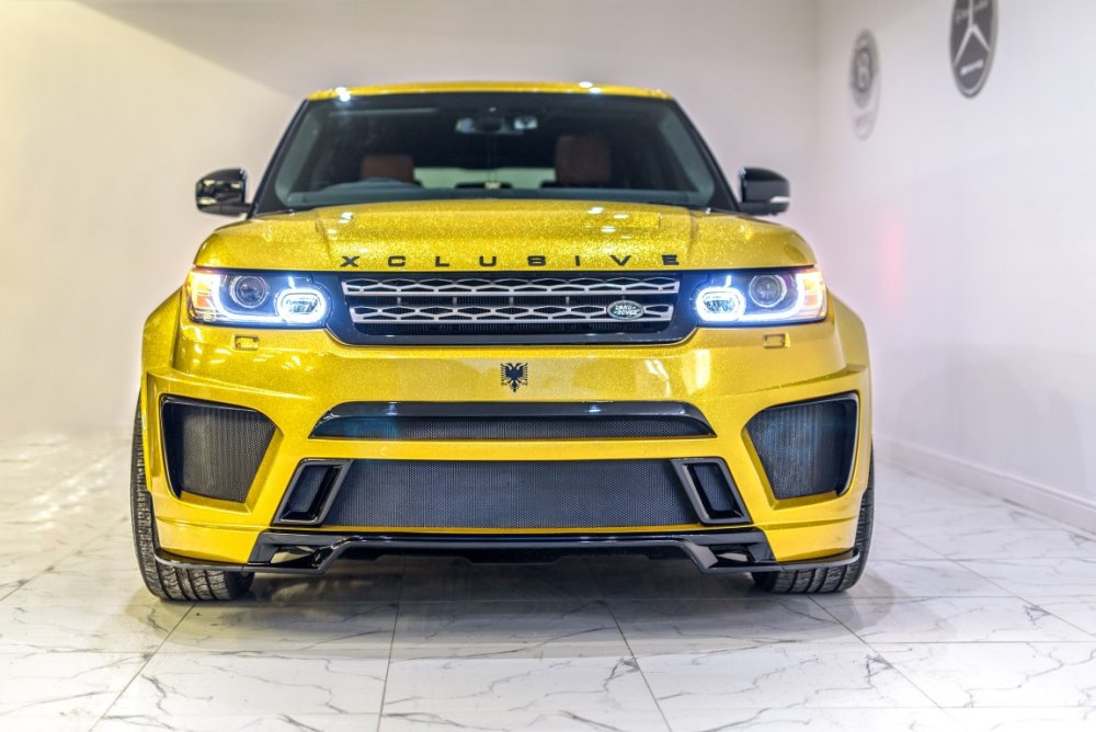 Range Rover Sport оранжевый