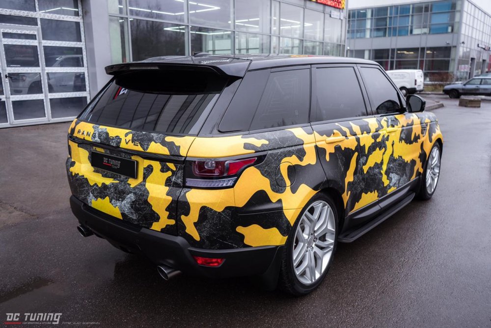 Range Rover 2 поколение жёлтый