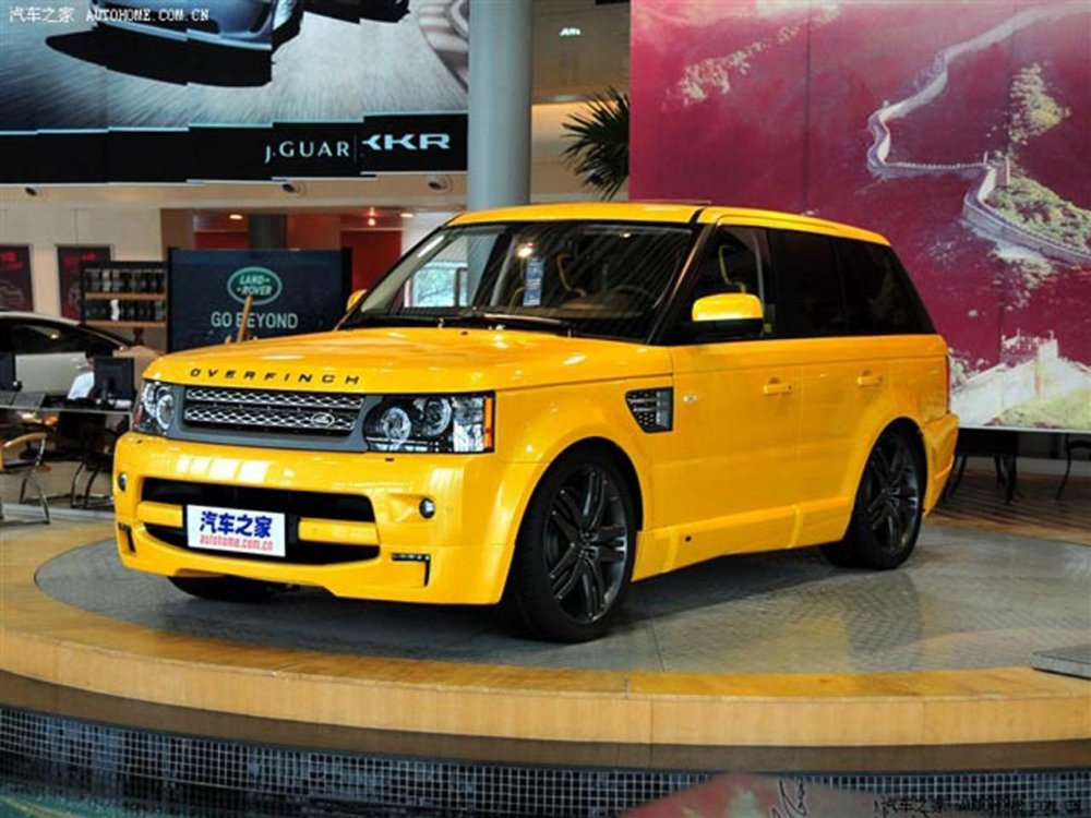 Range Rover Sport SVR оранжевый