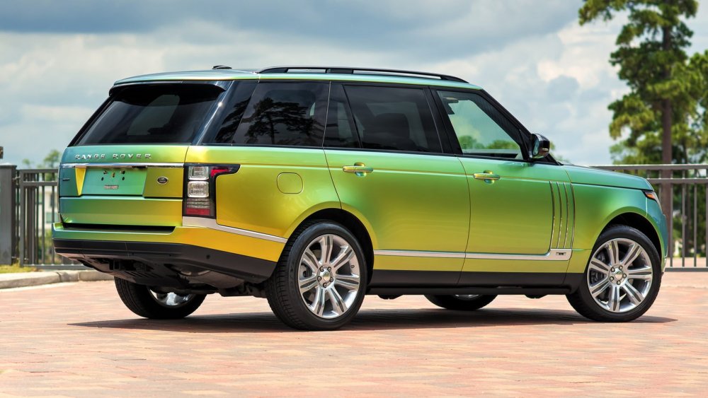 Range Rover Evoque желтый