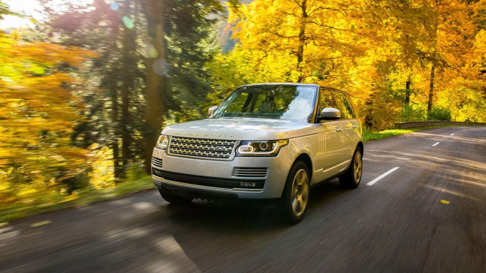 Range Rover Vogue 2008 золотой