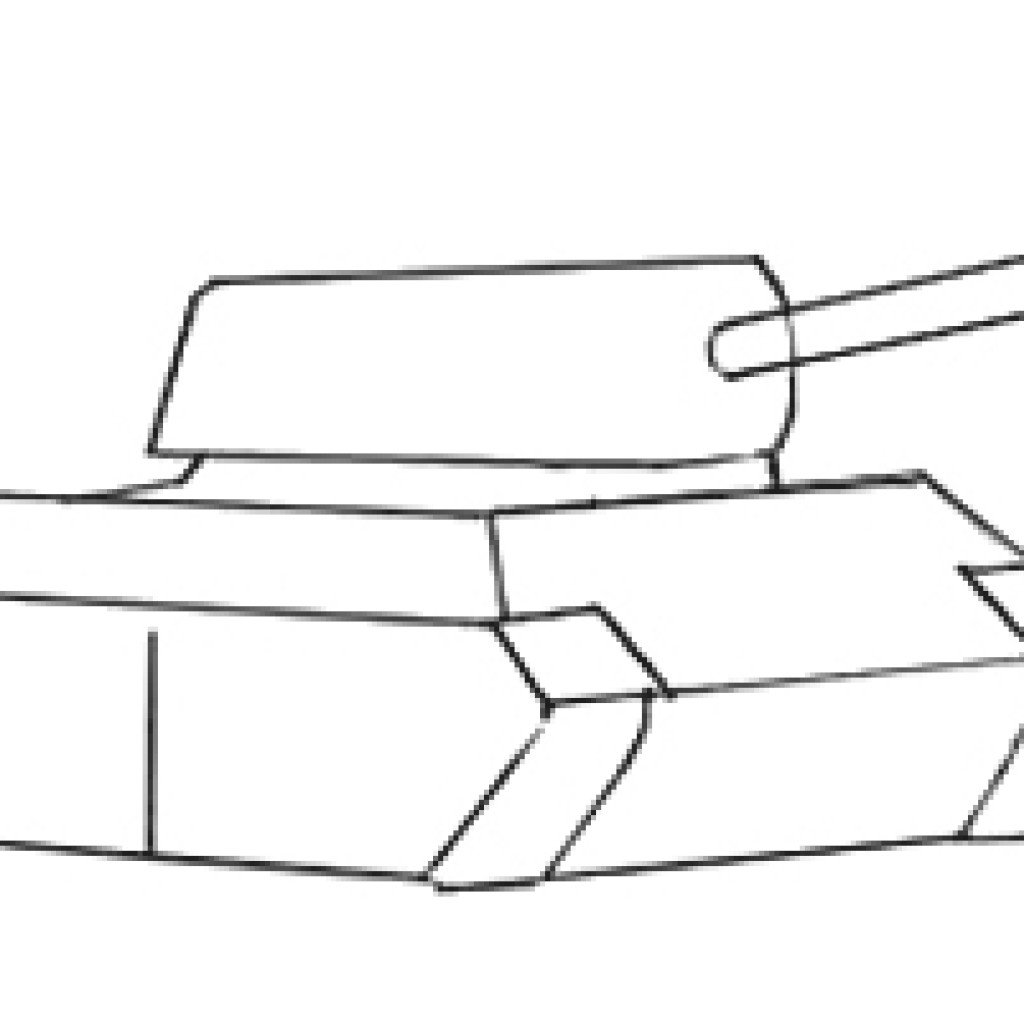 Как нарисовать танк легко и просто. Танк спереди контур. Макет танка рисунок. Нарисовать танк поэтапно карандашом. Шаблон танка для рисования.