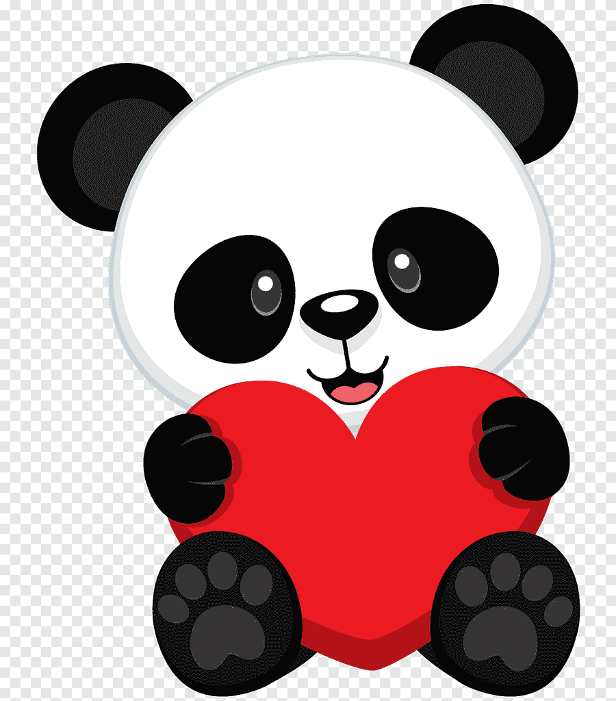 Панда мультяшная