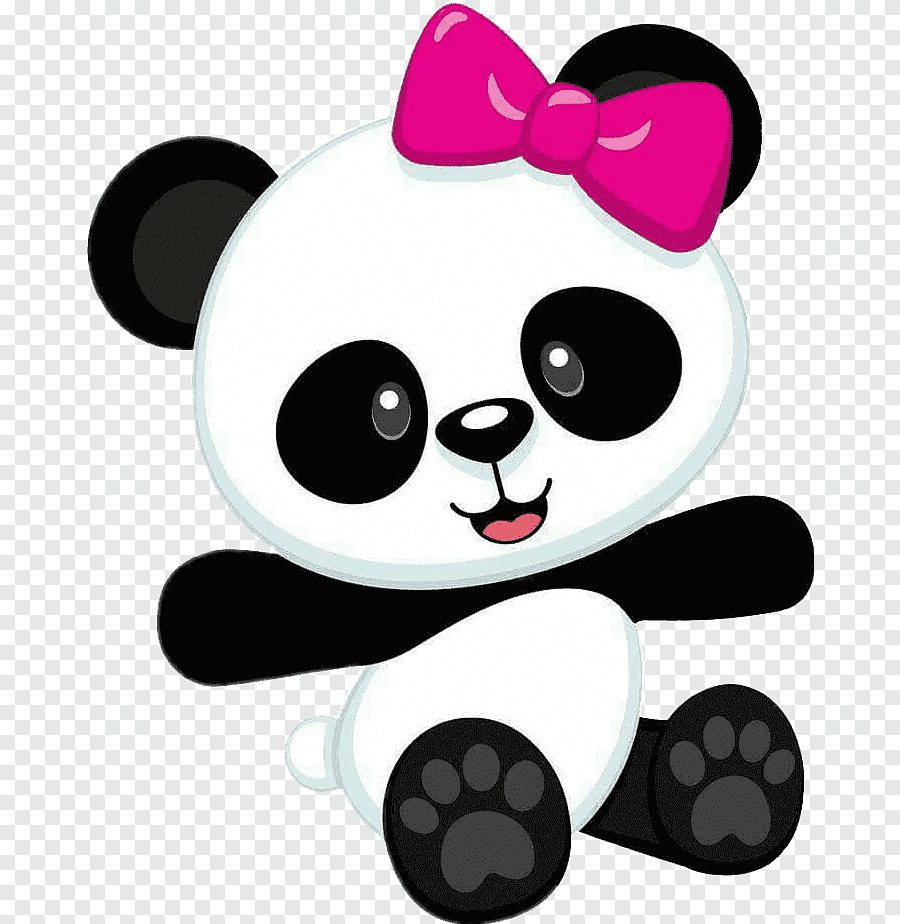 Рисунок мультяшных панд