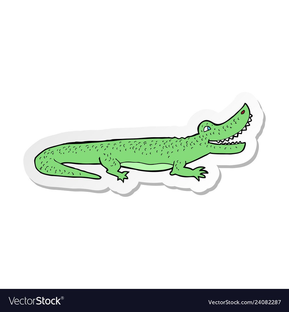 Счастливый крокодил