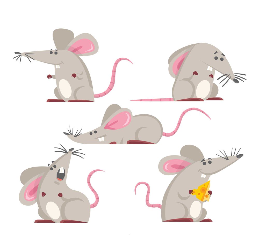 Мышки много для детей