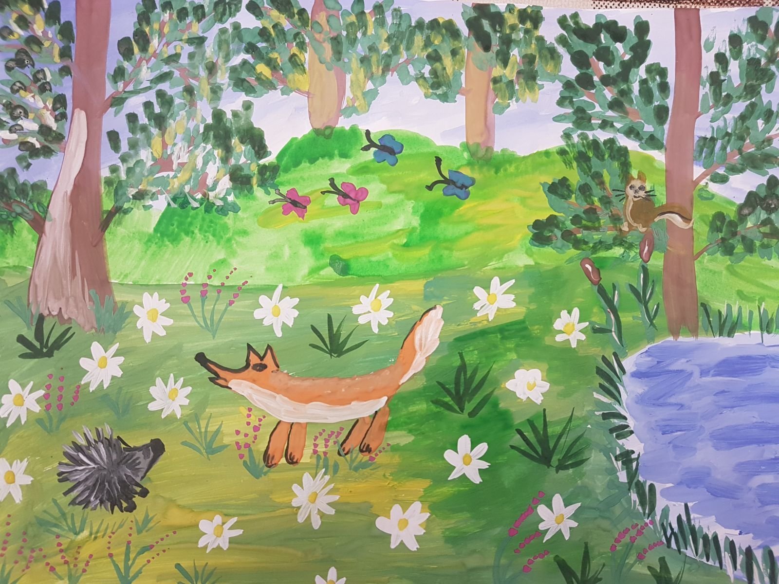 Рисунок лес глазами детей. Рисунок леса для детей. Рисунок на тему природа. Рисование на тему лес. Рисование лес для дошкольников.