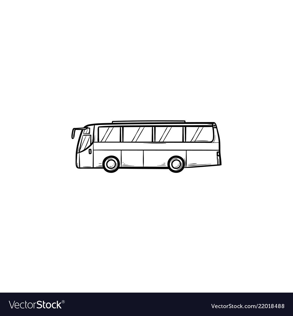 Автобус схематично