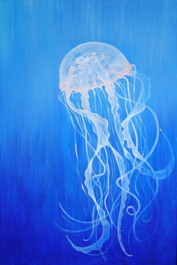 Медуза картина маслом
