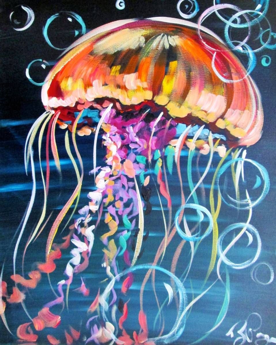 Бирюзовая медуза