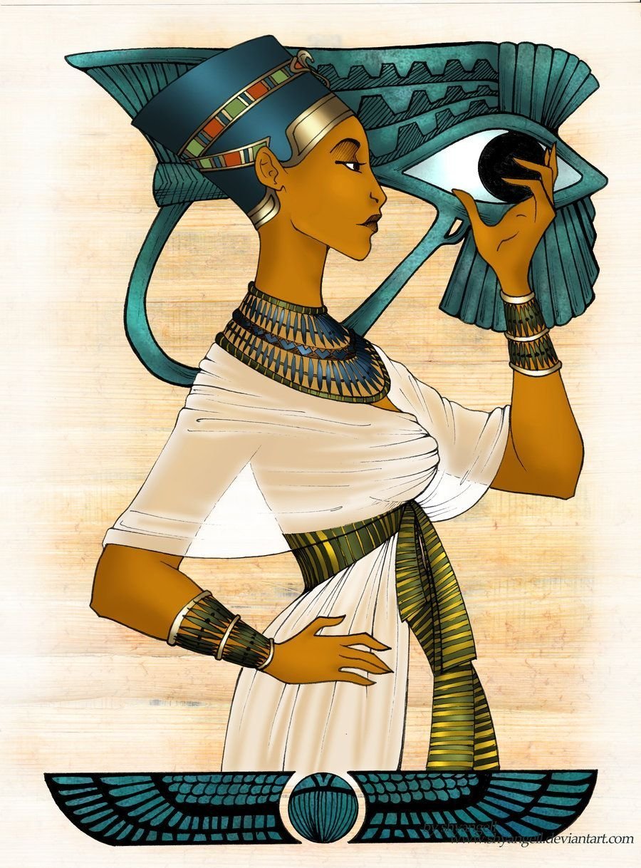 Египетский Папирус Нефертити