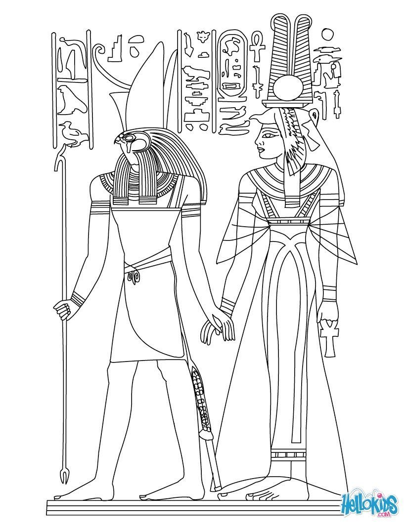 Древнеегипетская живопись Нефертити