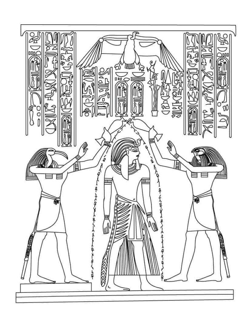 Фиванская Триада египетских богов