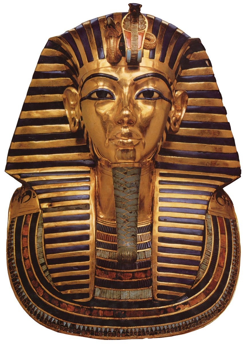 Скульптура древнего Египта маска фараона