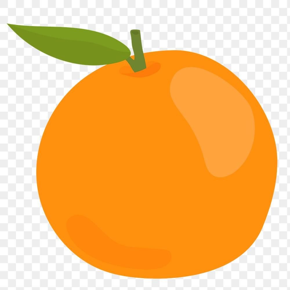 Апельсины мультяшные
