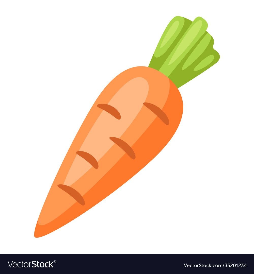 Морковка иллюстратор