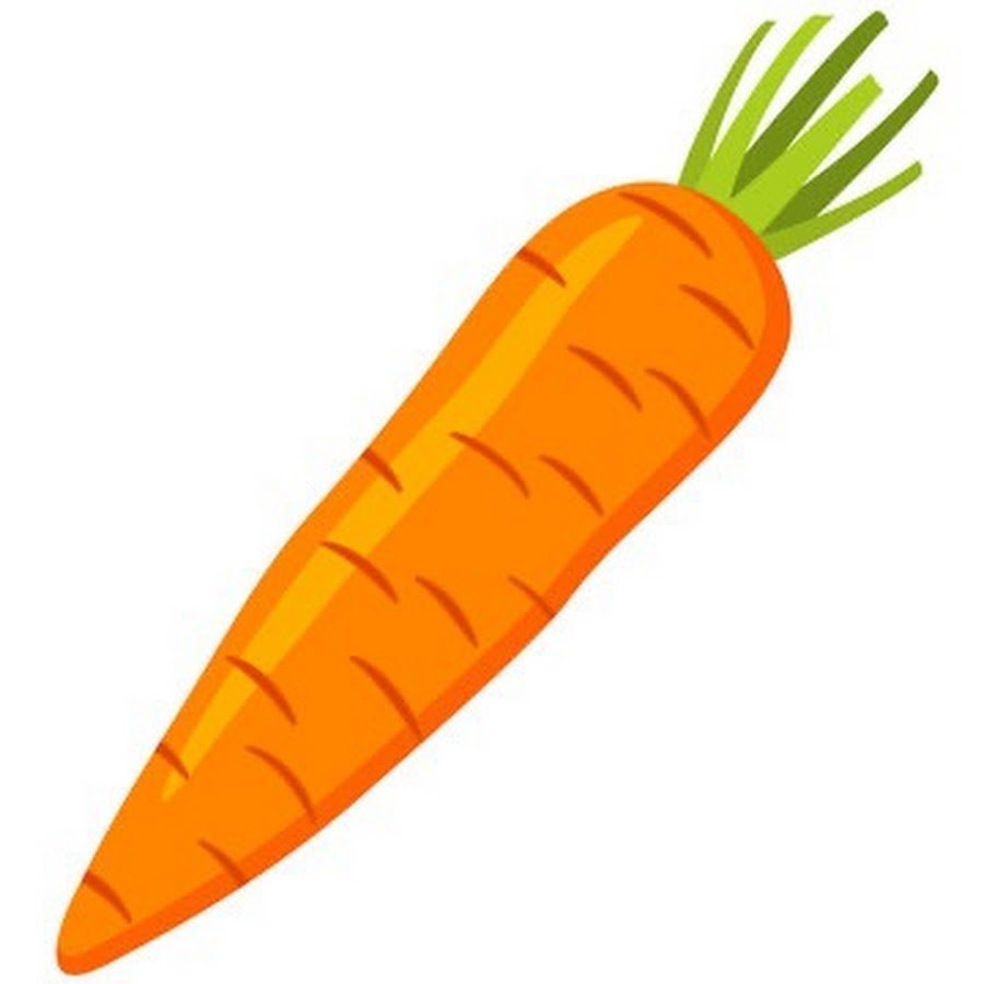 Морковь мультяшная
