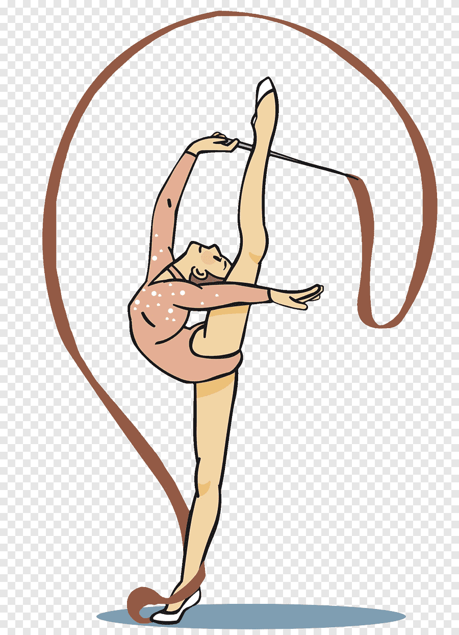 Гимнастика рисунки карандашом