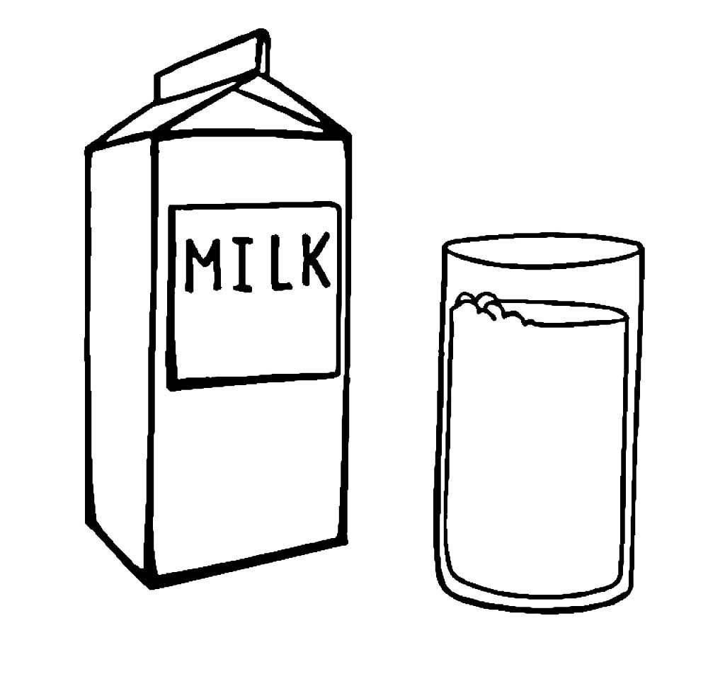 Рисовать молоко