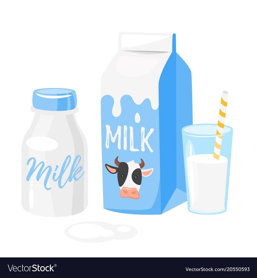 Молоко раскраска