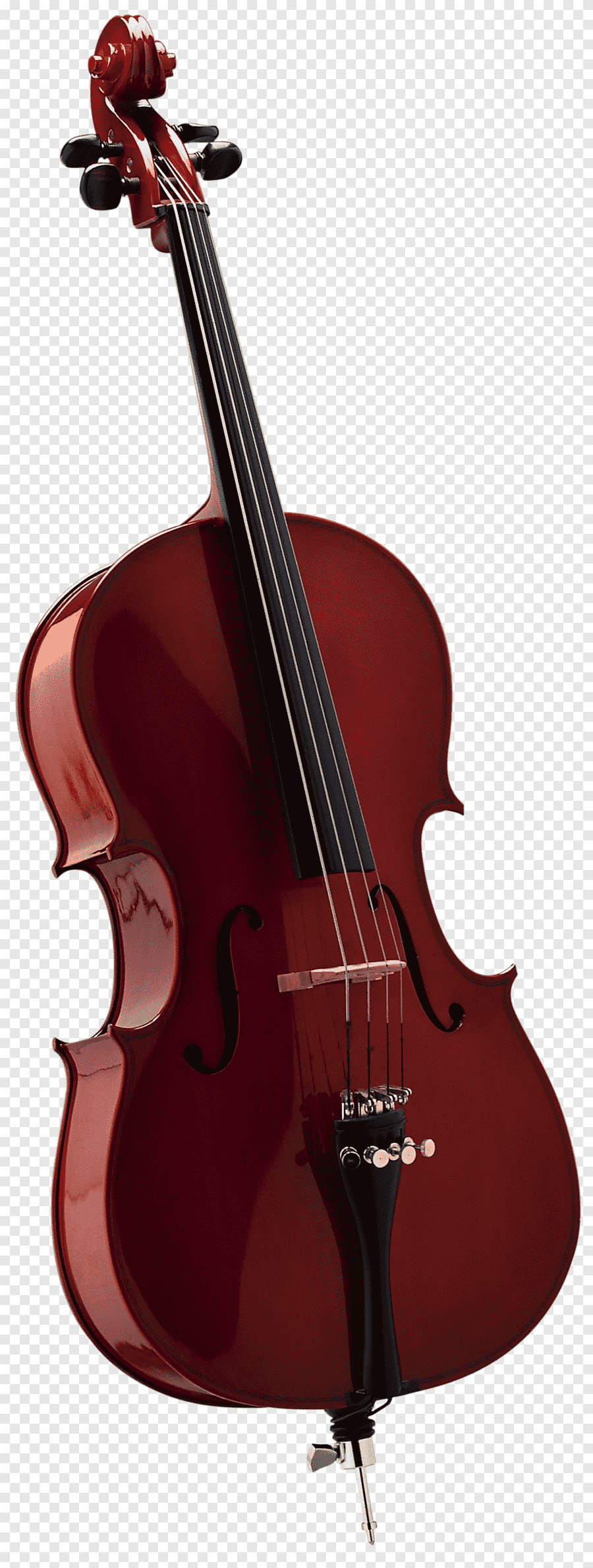 Альт и скрипка на белом фоне
