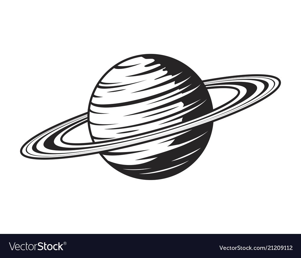 Сатурн Планета раскраска