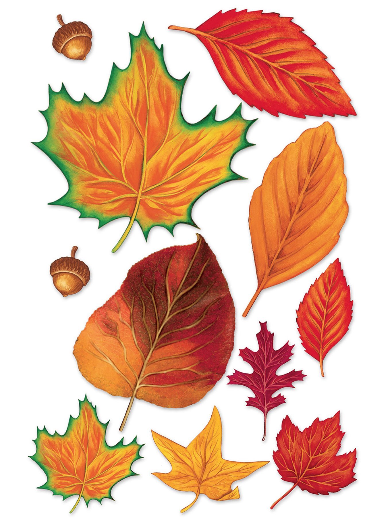 картинки листья осени для вырезания