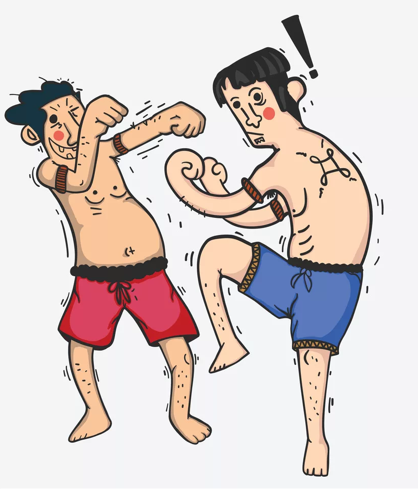 Приколы про тайский бокс