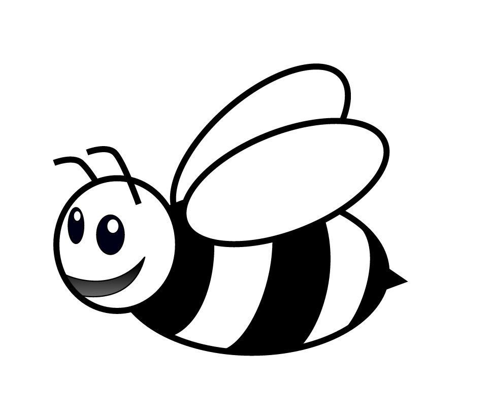 Пчёлка срисовка для детей