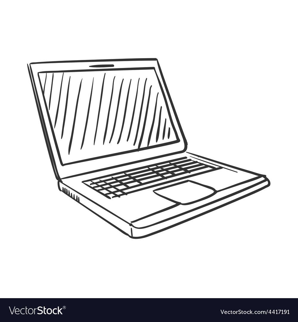 Ноутбук схематично