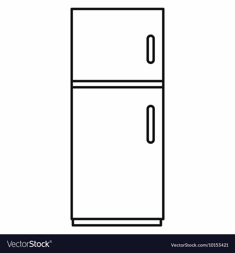 Холодильник эскиз