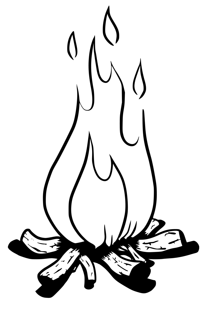 Огонь-друг огонь-враг картинки раскраски