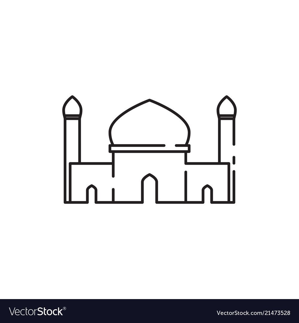 Мечеть разукрашка