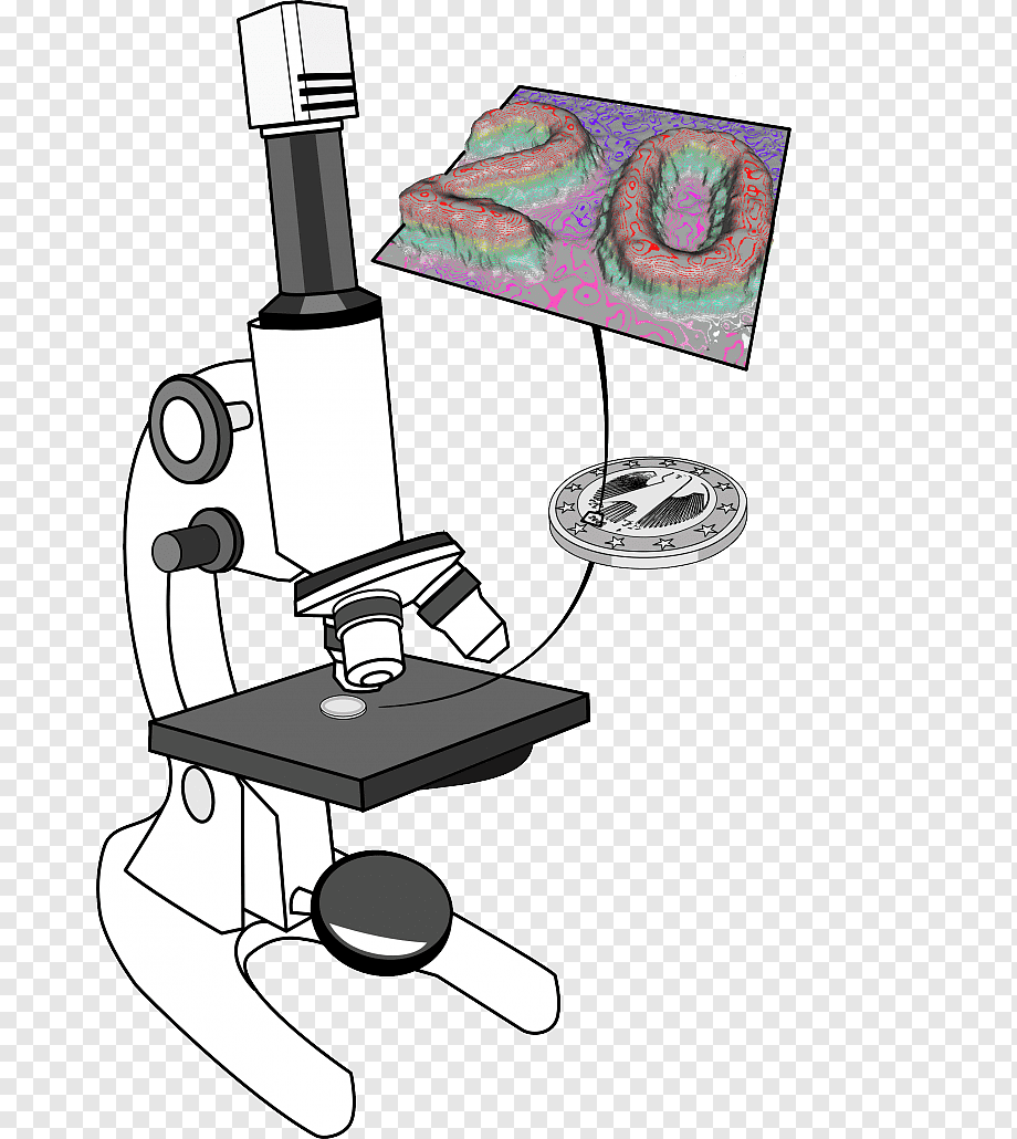 Бинокулярный микроскоп рисунок